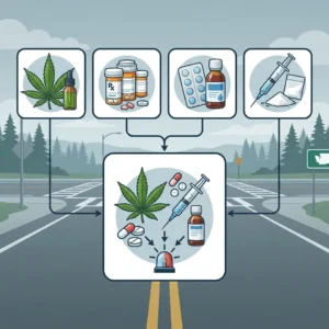 Types of drugged driving that can cause impaired driving crashes in Washington